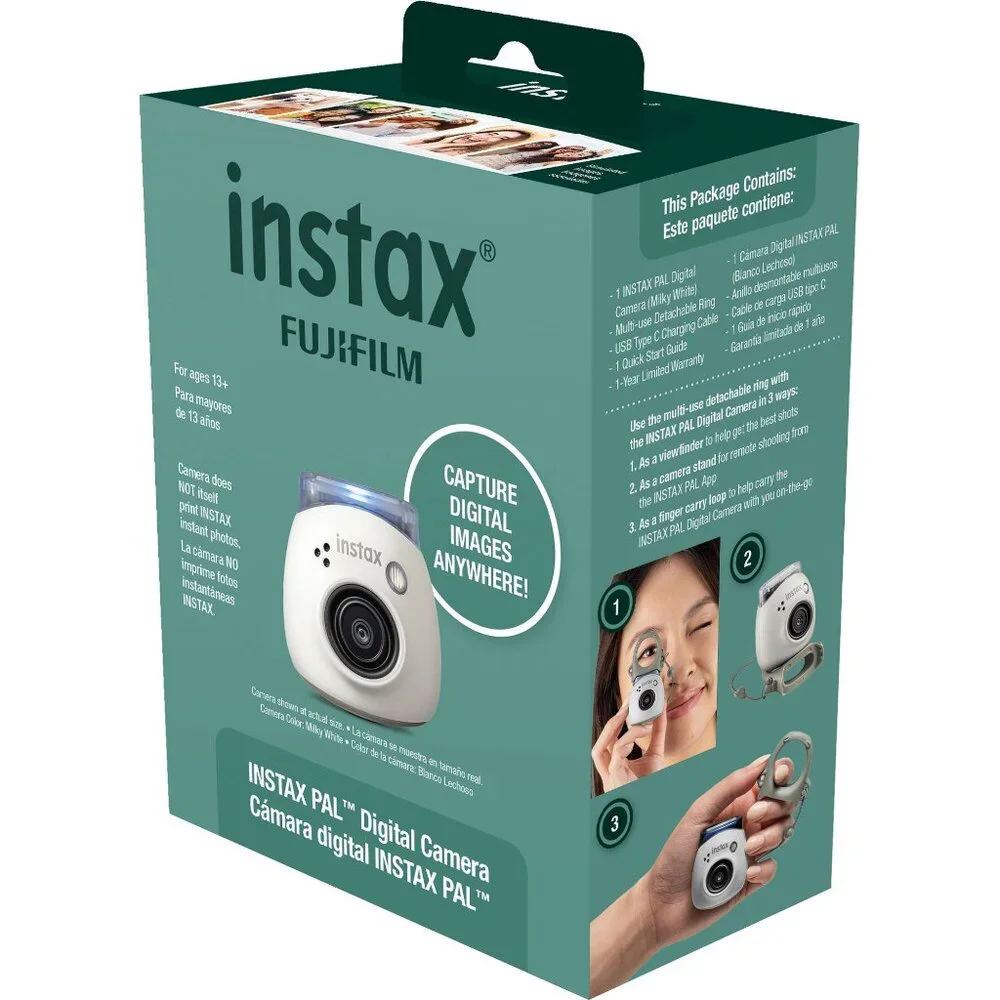 Fujifilm Instax PAL Digital Camera - Milky White (Brand New)